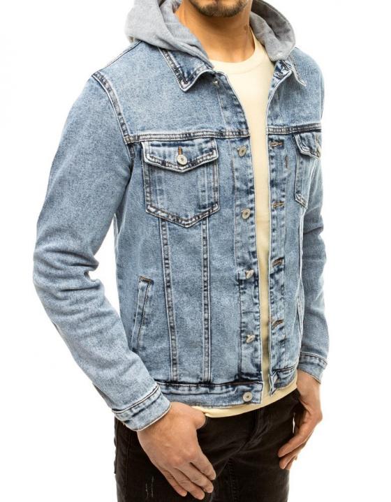 Pánska džínsová bunda modrá TX3615