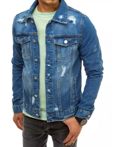 Pánska džínsová bunda modrá TX3633