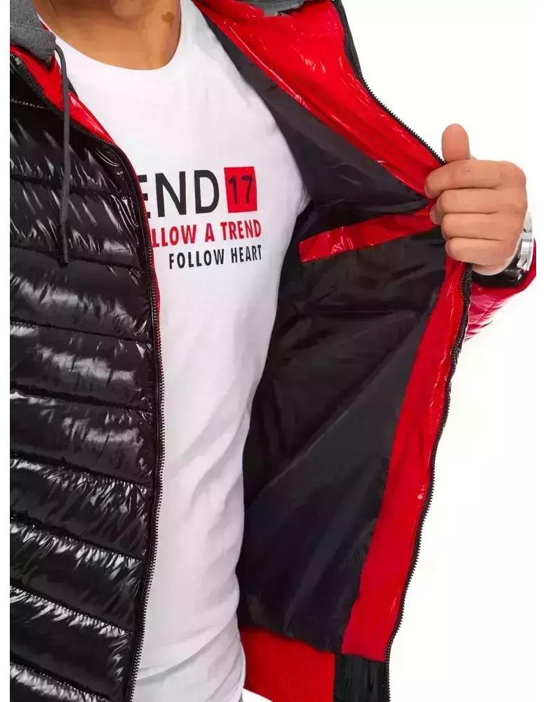 Pánska bunda čierna TX3849