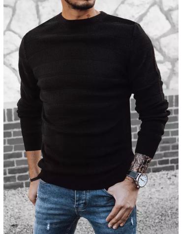 Pánsky sveter čierny WX2010