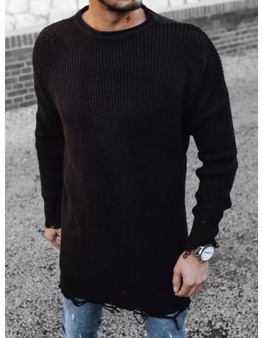 Pánsky sveter čierny WX1962