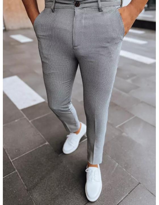 Pánske chinos nohavice šedé UX3983