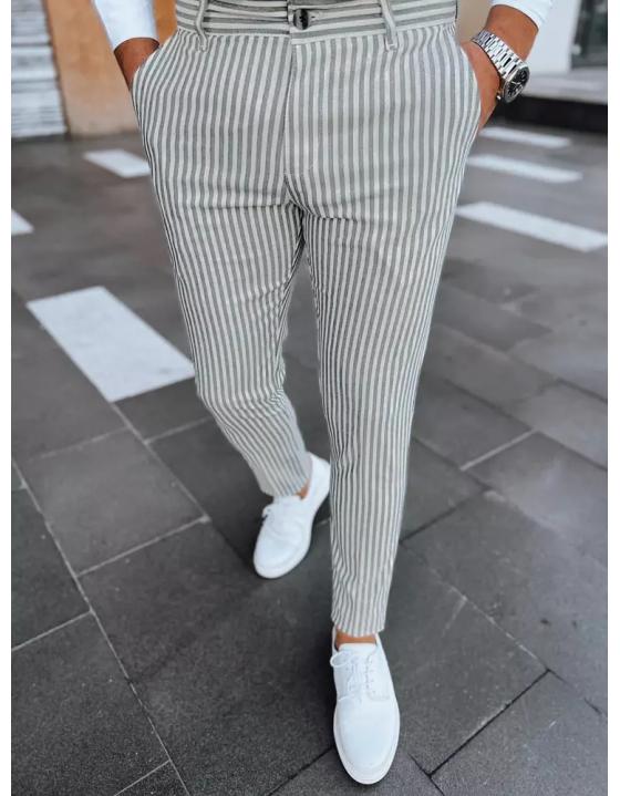 Pánske chinos nohavice šedé UX3984