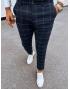 Pánske chinos nohavice modré UX3986