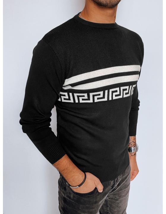 Pánsky sveter čierny WX2110