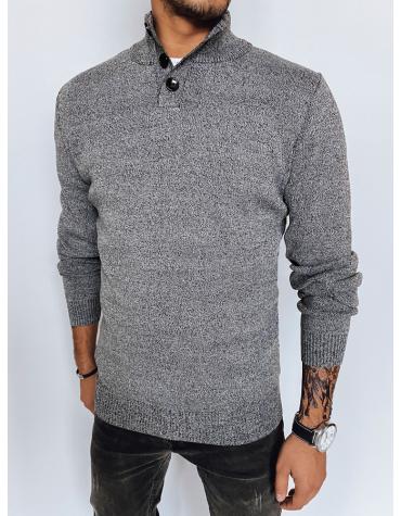 Pánsky sveter šedý WX2136