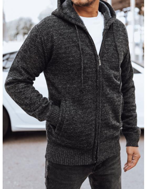 Pánsky sveter šedý WX2155