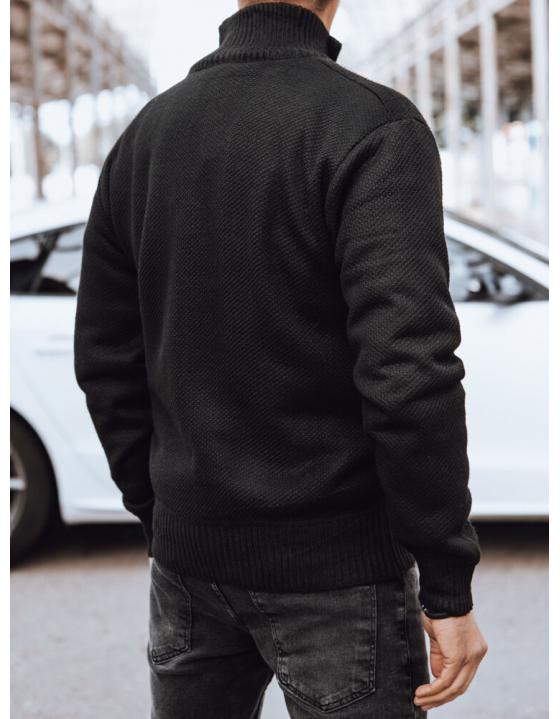 Pánska bunda čierna TX4578