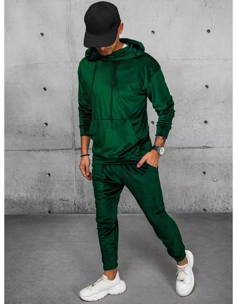 Pánska tepláková súprava zelená AX0702