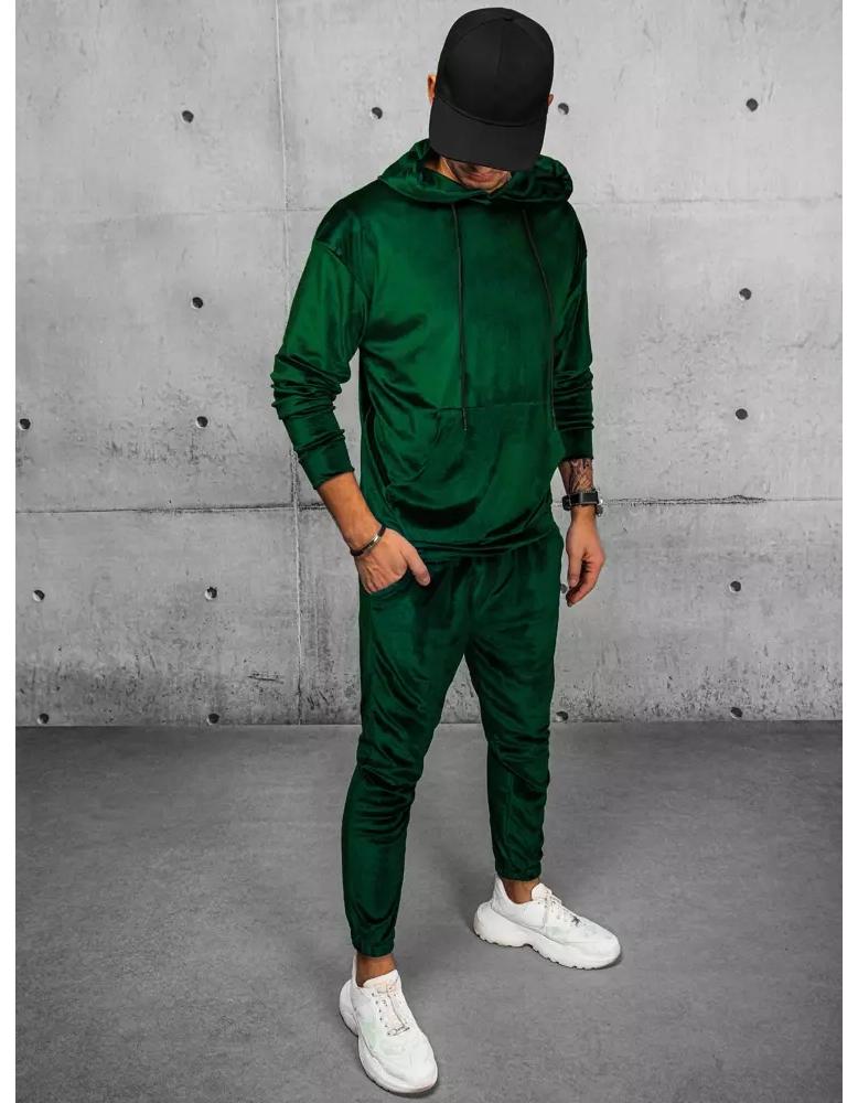 Pánska tepláková súprava zelená AX0702